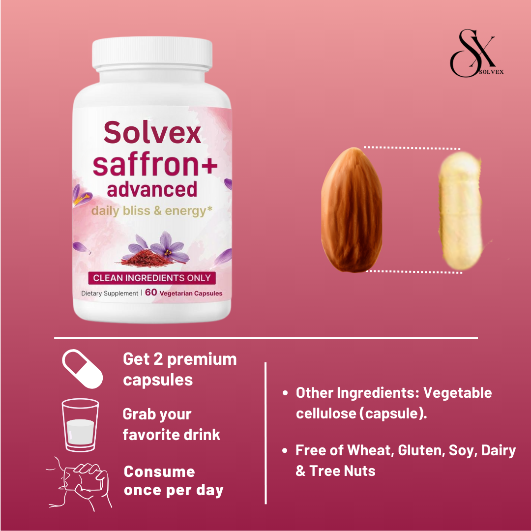 Solvex Saffron+ Advanced Supplements