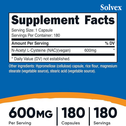 Solvex N-Acetyl-L-Cysteine