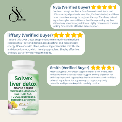Solvex Liver Detox Supplement