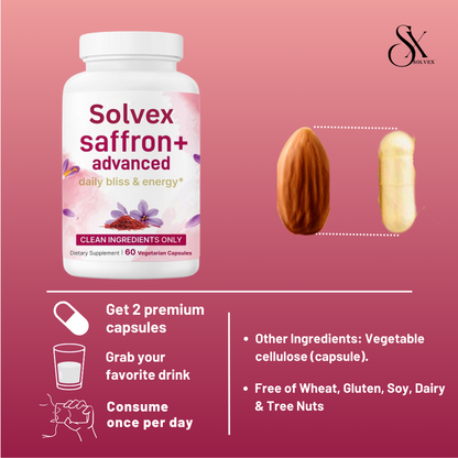 Solvex Saffron+ Advanced Supplements